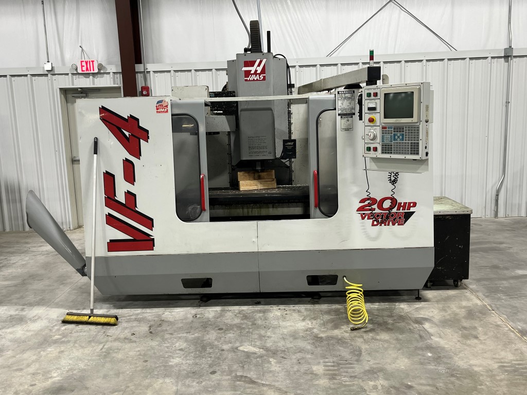 Haas VF-4, Machine ID: 8985
